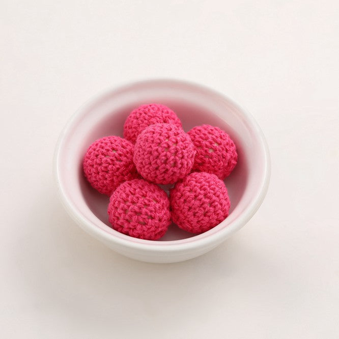 Wholesale 10PCS 20mm Yarn Beads